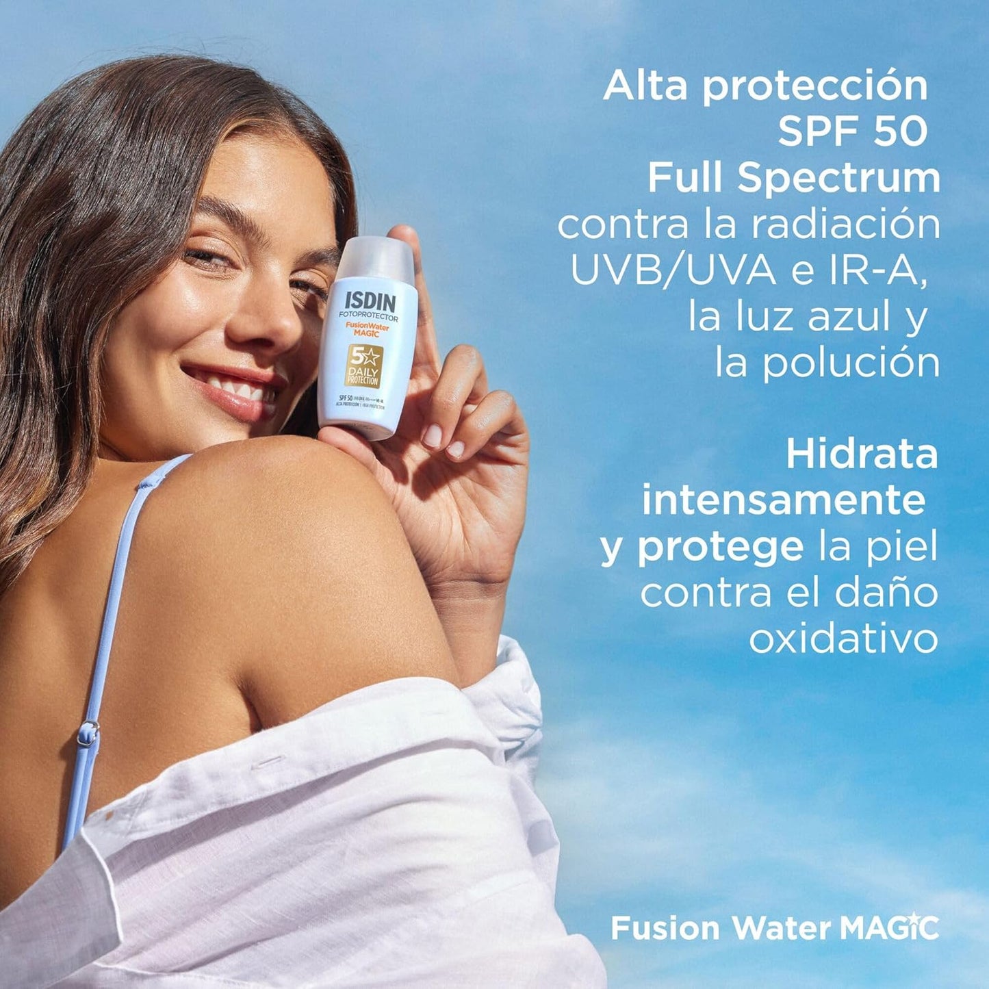 ISDIN Fotoprotección Fusion Water MAGIC SPF 50 .50Ml
